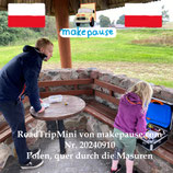 Polen, quer durch die Masuren. Ein RoadTripMini von makepause.com Nr. 20240910