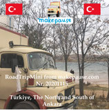Türkiye, the North and South of Ankara. A RoadTripMini from makepause.com No.20201115