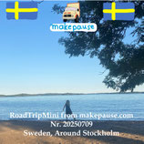 Sweden, around Stockholm. A RoadTripMini from makepause.com No.20250709