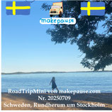 Schweden, Rundherum um Stockholm. Ein RoadTripMini von makepause.com Nr. 20250709