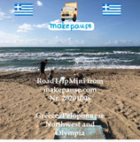 Greece, Peloponnese Northwest and Olympia. A RoadTripMini from makepause.com No.20201008