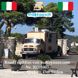 Italien, Apulien, der Süden. Ein RoadTripMini von makepause.com Nr. 20201003
