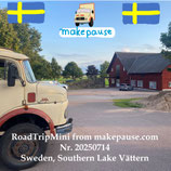 Sweden, Southern Lake Vättern. A RoadTripMini from makepause.com No.20250714