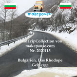 Bulgarien, das Rhodope Gebierge. Eine RoadTripCollection von makepause.com Nr. 2020113
