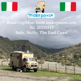 Italy, Sicily the East Coast. A RoadTripMini from makepause.com No.20210315