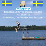 Schweden, der Norden von Småland. Ein RoadTripMini von makepause.com Nr. 20250716