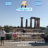 Griechenland, Peloponnese Nordost und Korinth. Ein RoadTripMini von makepause.com Nr. 20201012