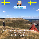 Sweden, Southeast. A RoadTripMini from makepause.com No.20250728