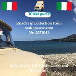 Italy, Sicily the North Coast and its Islands. A RoadTripCollection from makepause.com No.2021041