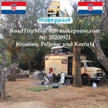 Kroatien, Pelješac und Korčula. Ein RoadTripMini von makepause.com Nr. 20200921