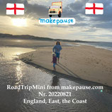 England, East, the Coast. A RoadTripMini from makepause.com No.20220821