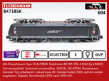 604 Fleischmann Spur N 847385K Elektrolok BR 185 535-2 HGK Ep.V MRCE