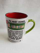 Tasse "18. Geburtstag"