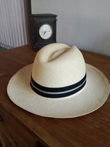 Panamahoed Naturel Brede Rand