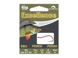 Stucki Excellence Perch Hooks montiert 70cm - Vorfach mit Angelhaken