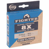 Stucki Fighter Super Smoth Braided PE Line X8 White / weiss 1500m - Geflochtene Angelschnur