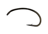 Stucki Thun Single Hook Fine Grub Bronze / 7052-BR - Angelhaken m. Oehr