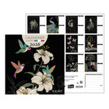 Calendrier 2026 "Pour tous les fans de la nature " Fond noir