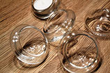 Schwimmgläser aus Glas für Teelichter