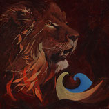 Poster A3. De Leeuw van Juda