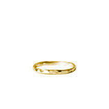 Gehämmerter Ring 1,7 mm - 18k Gelbgold