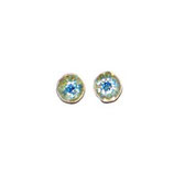SCHÄLCHEN MINI Ohrstecker blau