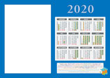 Calendriers A4 à l'unité