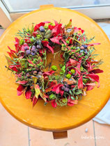 秋彩の小さなリース