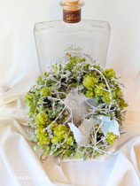 ホップとホワイトポプラのリース