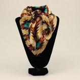 Seidenschal Southwest Tan