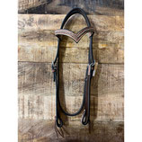 Headstall Tooled With Dots V