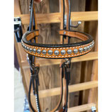 Headstall with silver