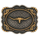 Silberbuckle "Framed Longhorn"