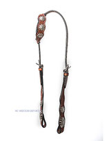 One Ear Concho Show Headstall