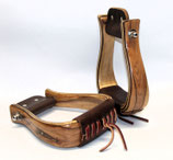 Premium Holzsteigbügel lackiert