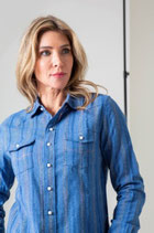 Kimes Bluse Top Indigo