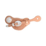 Show Spur Straps "Silver Concha"