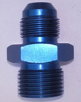 ADAPTATEUR MALE JIC UNF 9/16X18 CONVEXE / MALE BSP 3/8X19