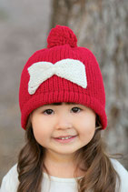 Red Wool Lara Beanie /Hat