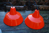 Set van 2 originele Louis Poulsen hanglampen, jaren '60