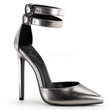 Gr. 41-42  Pleaser Sexy-36 Pumps silber