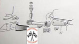KIT GOMMINI MORBIDI BARRA SUPPORTO MOTORE SUP./INF. CLASSIC MINI AUSTIN ROVER INNOCENTI