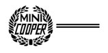 KIT ADESIVI MINI COOPER NERO CLASSIC MINI ROVER AUSTIN INNOCENTI