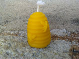 Bougie en cire d'abeilles "petite ruche"