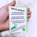 Hallo DU  Spruchkarten für Glückswürmchen