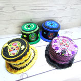Klorollenhut , Totenkopf, sugarskull