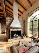 CHIMENEA GIGANTE FRONTAL