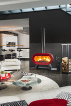 CHIMENEA CHIFIFTY PLUS ARCO ESMALTADA ROJO O BLANCO