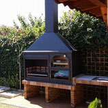 DUO ( HORNO + BARBACOA ) CON HORNO NATC-2 165