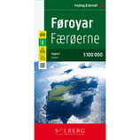 Färöer - Føroyar, Straßenkarte 1:100.000, freytag & berndt